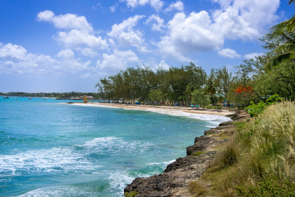 View of Enterprise Beach in Barbados
